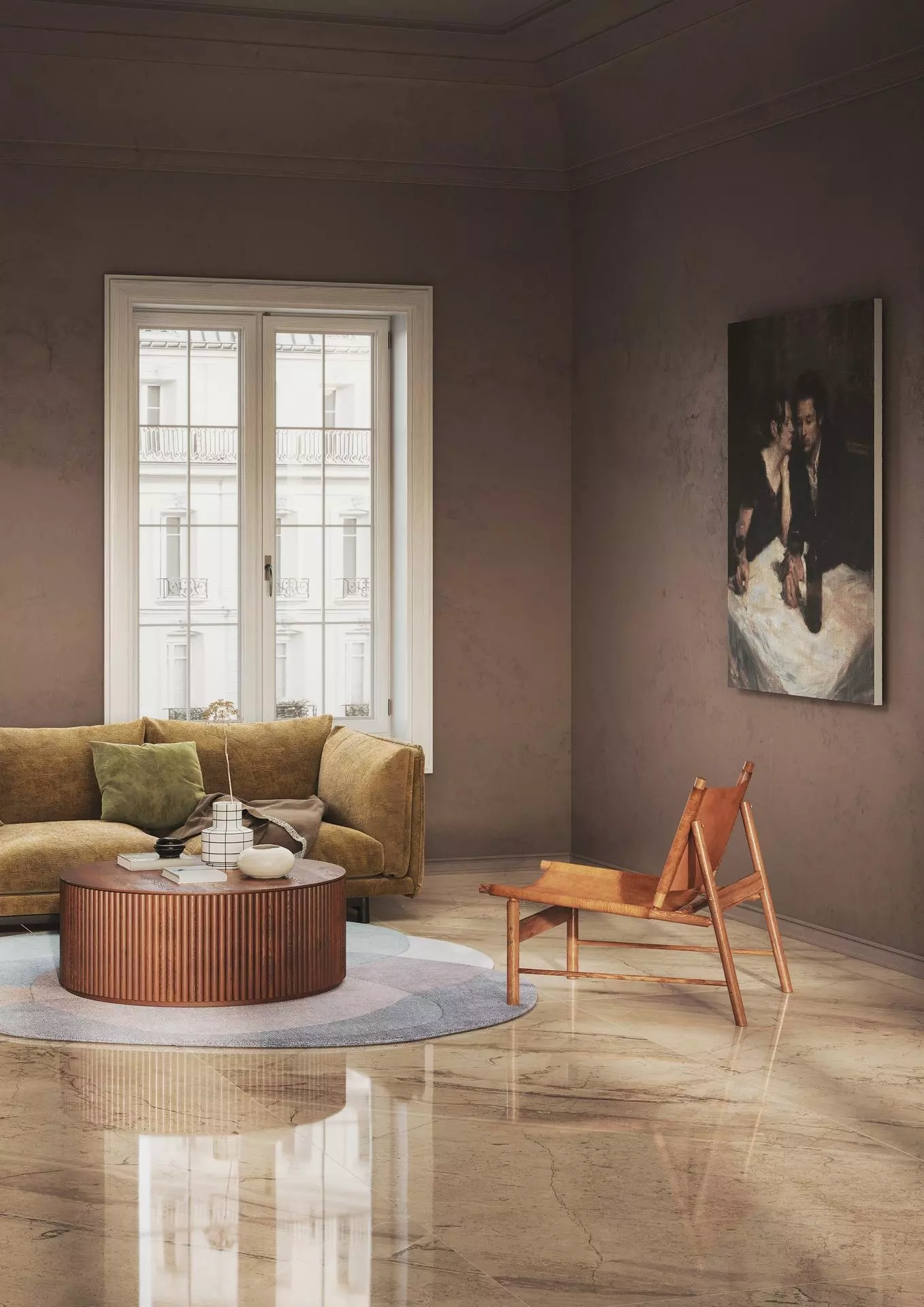 Incanto Breccia Aurora 60x120 Lux - imagine 4